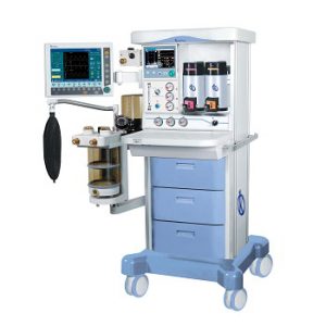 How can you avoid SARS CoV-2 contamination in an anesthetic machine?