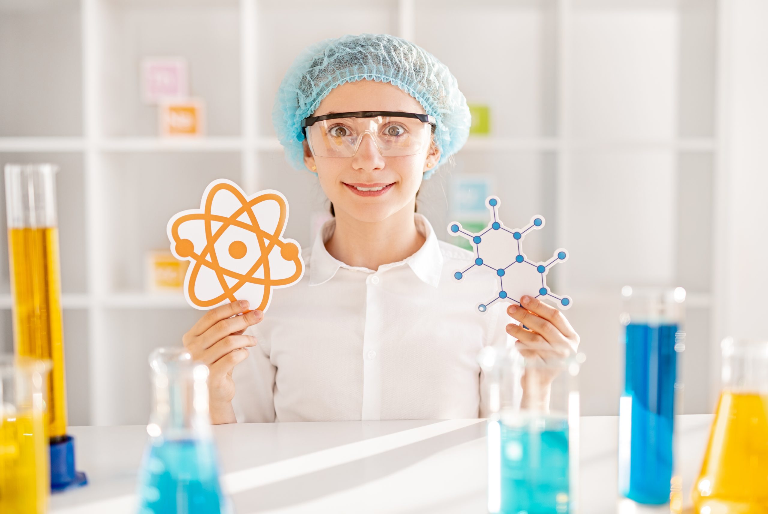 How is DNA measured with the fluorometer?