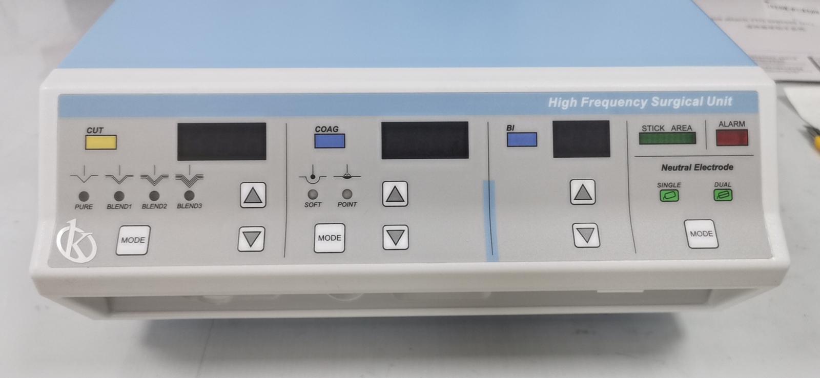 Thermal characterization of electrosurgical units