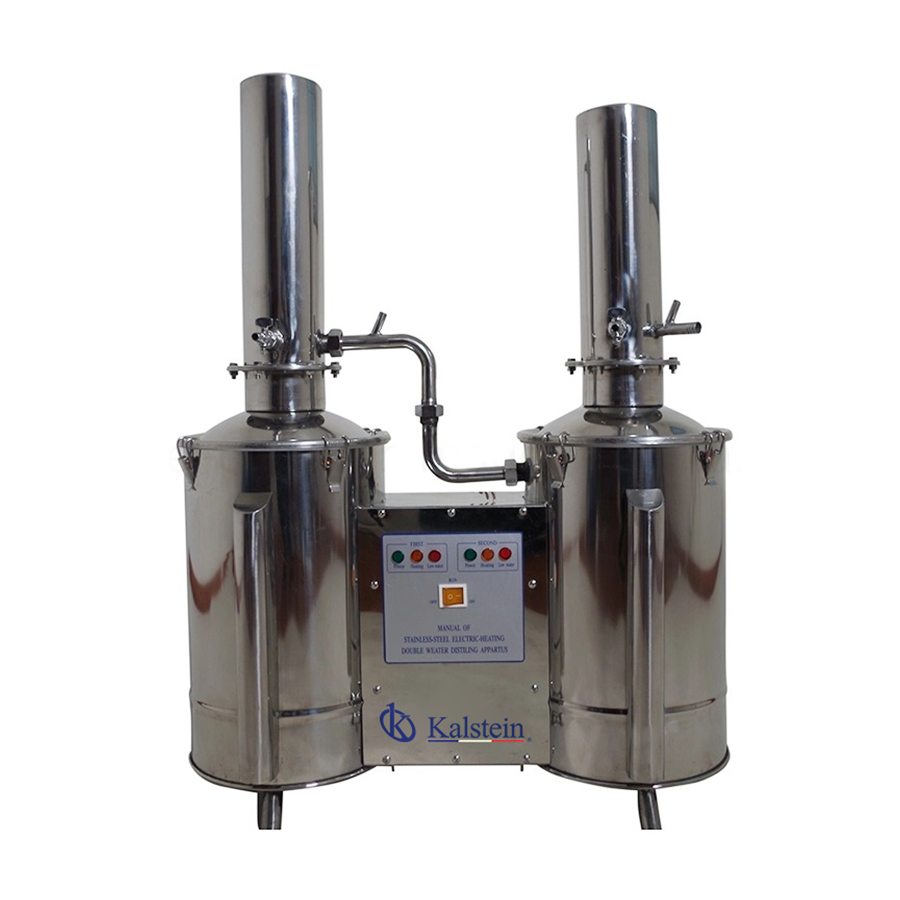 Kalstein Laboratory Double Distillation Water Distillers: Power, Efficiency and Durability